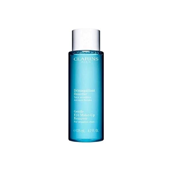Clarins Gentle Eye Make-Up Remover | Removes Light To Medium Eye Make-Up | Cleanses, Soothes and Softens | Conditions Lashes | Oil-No | Ophthalmologist Tested | Natural Ingredients |4.2 Fluid Ounces