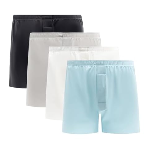 VISSAY Mens Tagless Boxer Underwear,ComfortSoft Boxer Shorts Soft Knit Moisture-Wicking Jersey Boxers,Multipack(s) Cover