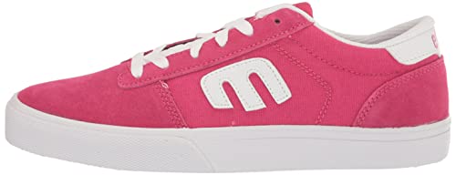 Etnies Women's Calli Vulc Low Top Skate Shoe, Pink/White, 8 #TOP7