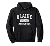Photo Gallery blaine minnesota mn design sportivo stabilito vintage felpa con cappuccio Photo Gallery blaine minnesota mn design sportivo stabilito vintage felpa con cappuccio