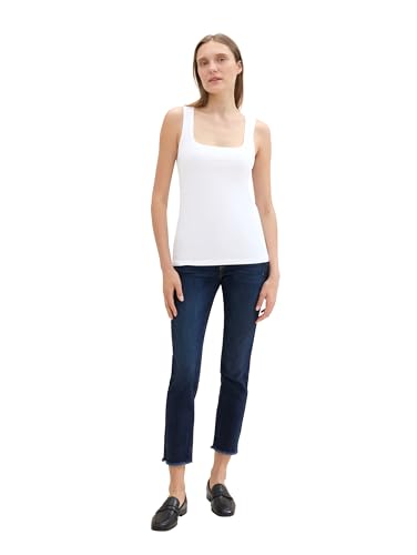 TOM TAILOR Damen Basic Top im Doppelpack,14482 - deep Black, XS – Ansicht 4