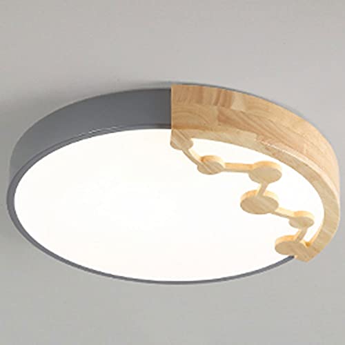 Plafonnier LED moderne blanc ultra-mince pour salon et chambre