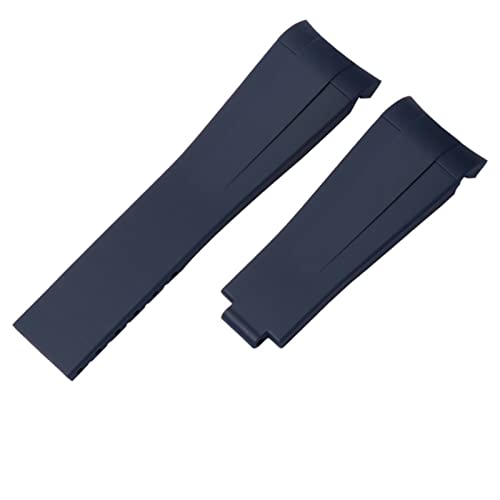 Silicone 21mm sangle en caoutchouc souple pour montre de plongee male ditongna