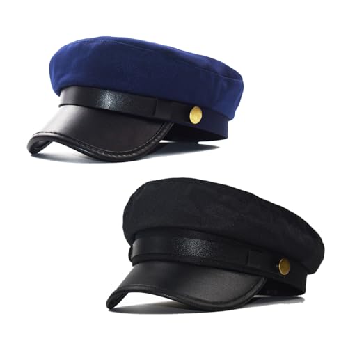 SAIIURV 2 PCS Gorra de Chófer Para Hombres Mujeres, Sombreros