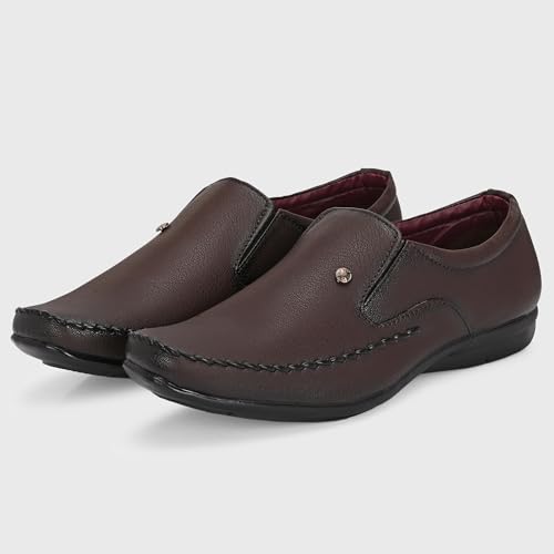 Image of Centrino Formal Shoe for Men | Cushioned Insole for Better Comfort | Stylish Slip-on for Boys | Perfect for Office Wear & Formal Dress (9788)