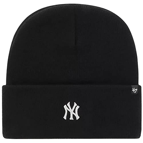 Casquette d'hiver NY Yankees 47 streetwear noir look sportswear