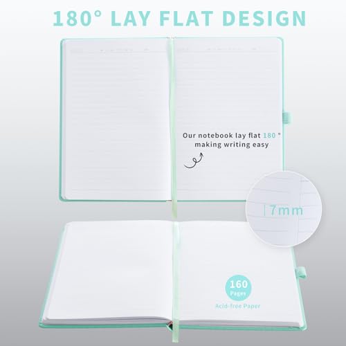 Carnet de notes A5 Heture de qualité supérieure avec couverture rigide - 4