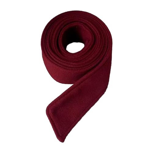 Women's Wool Blend Overcoat Waist Belt for Trench Coat with Bowknot Design