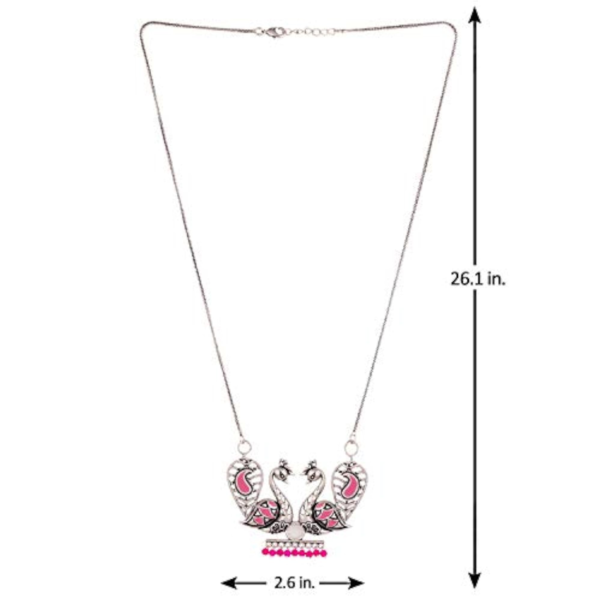 Rangabati Peacocks Necklace