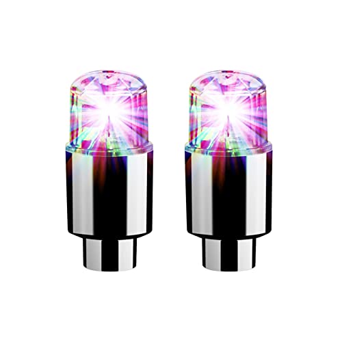 Eastuy válvula neumático LED, luces neumáticos duraderas para coche, válvula aire con luces para motos, bicicletas, vehículos eléctricos, vehículos eléctricos