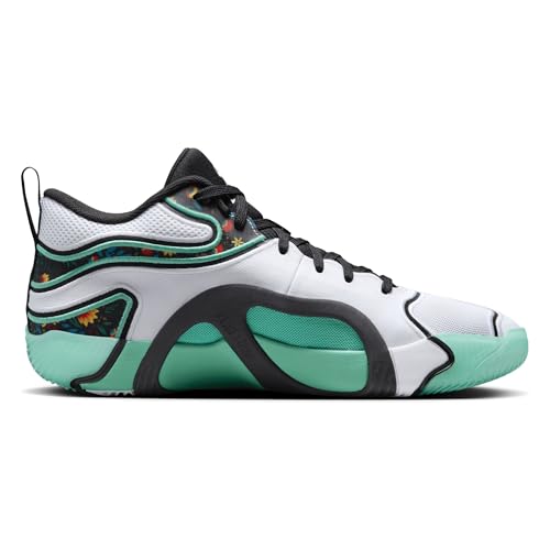 Tatum 3 Basketball Shoes (FZ6598-103, White/Kinetic Green/Black) Size 123
