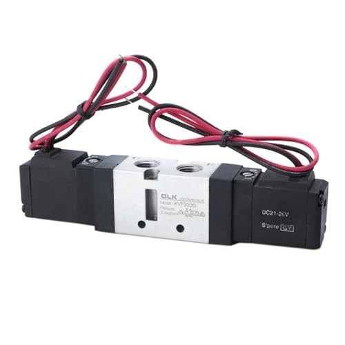 Élément pneumatique VF3530 distributeur 5 voies 1/4 pouce DC24V durable - 3