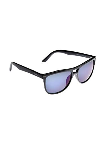 Image of Giordano UV Protected Men's Wayfarer Sunglasses - (57 I Blue Lens , Medium)