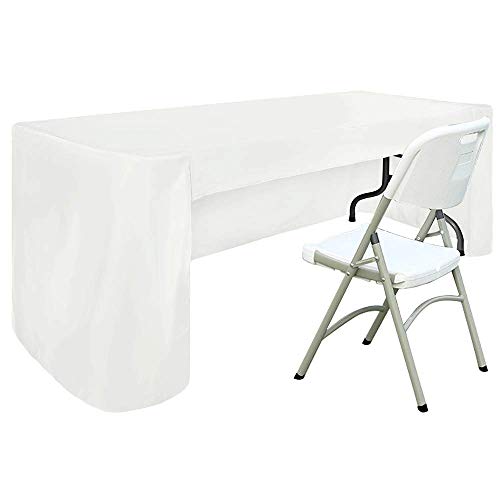 ABCCANOPY 6 FT Rectangle Tablecloth Table Cover for Rectangular Tables in Washable Polyester-Great for Buffet Table Parties Holiday Dinner, Wedding & More