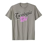 lady georgie episodio 36 Georgia Girl - Woman and Girls Cute Distressed Pink Print. Georgians, Georgia Fans, or those that visit for a souvenir of your vacation.