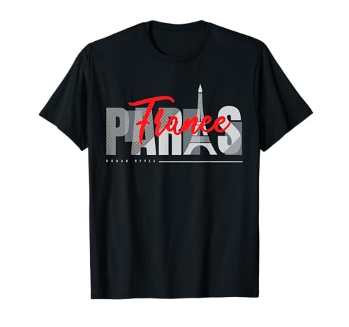 France Paris Urban Style Camiseta