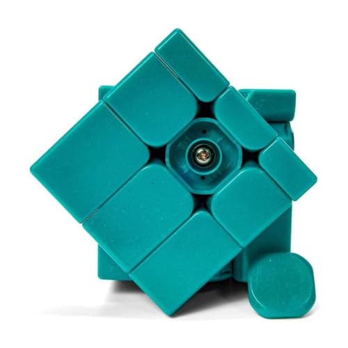 Image of MoYu Mirror Green 3x3 V2 Magnetic Shape Mod Puzzle | UV Coated Glossy Finish & Speed Design | Enhanced Stability, Anti-Pop Mechanism & 20 Corner Cutting