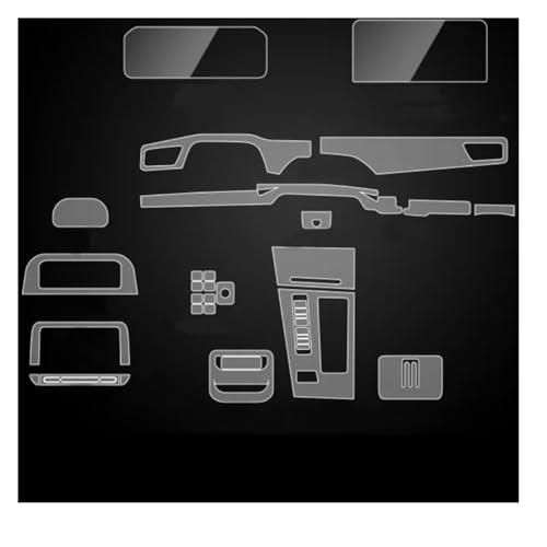 Film transparent TPU pour voyage en VW Viloran console sans rayure