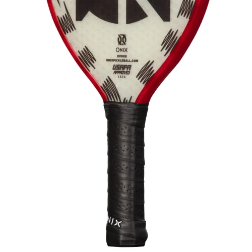 Onix Composite Evoke Tear Drop Pickleball Paddle With Tear Drop Shape, Polypropylene Core, And Fiberglass Face #TOP1