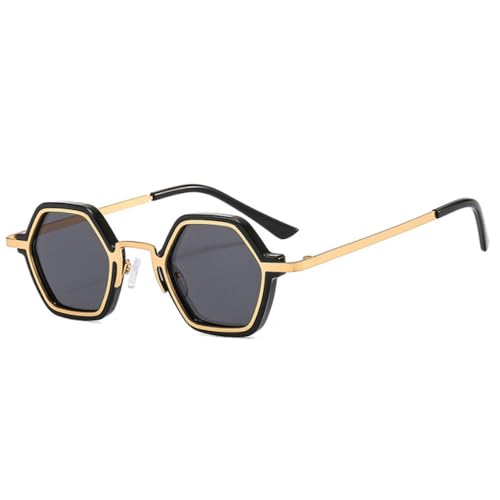 Lunettes de soleil carrées rétro polygone MUTYNE mixtes avec verres dégradés