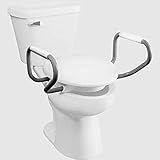 Bemis Independence R85300ARM 000 Clean Shield Toilet Seat, Arms-Round, White
