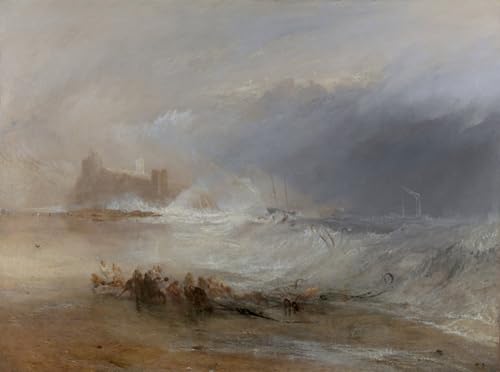 Affiches d'Art Turner Bateau Secourant un Navire Décoration Murale pour Bureau
