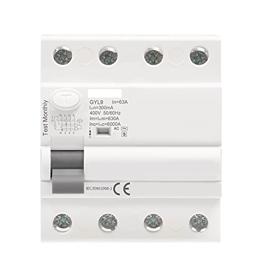 Disjoncteur différentiel Gyl9 haute fiabilité mécanique 100ma