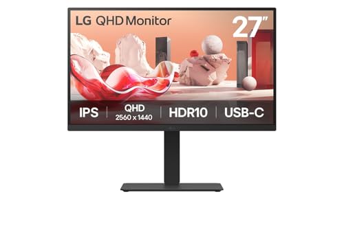 Image of LG 27BA75QB-B - LED-Monitor - 68.6 cm (27 inch) - 2560 x 1440 QHD @ 100 Hz