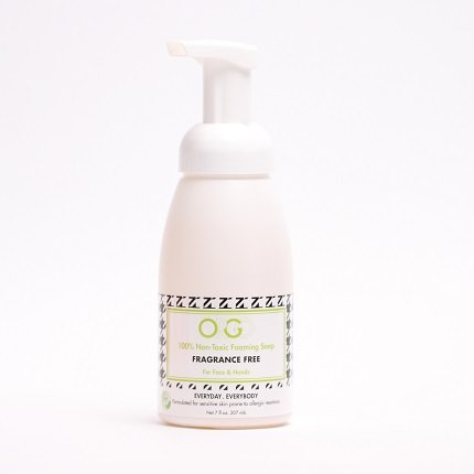 ORGO Organic Unscented Fragrance Free Foaming Soap For Face & Hands - Everyday Everybody