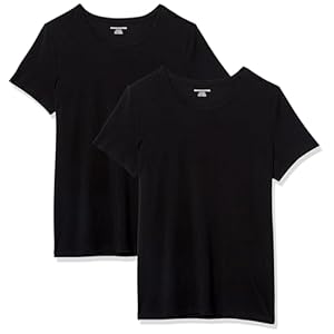 Amazon Essentials Women’s Classic-Fit Short-Sleeve Crewneck T-Shirt, Multipacks