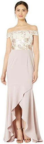 فستان مطرز طويل للنساء من Adrianna Papell فستان رسمي للسهرة