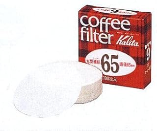 カリタ 丸型濾紙#65 65mm 100枚入 #21015 3個パック
