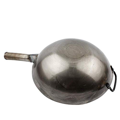 CTCOIJRN Edelstahl-Wok 32, 45 cm, antihaftbeschichtet, Gasherd, Induktionsherd, Universalgriffe, 32 cm 6 CTCOIJRN Edelstahl-Wok 32, 45 cm, antihaftbeschichtet, Gasherd, Induktionsherd, Universalgriffe, 32 cm