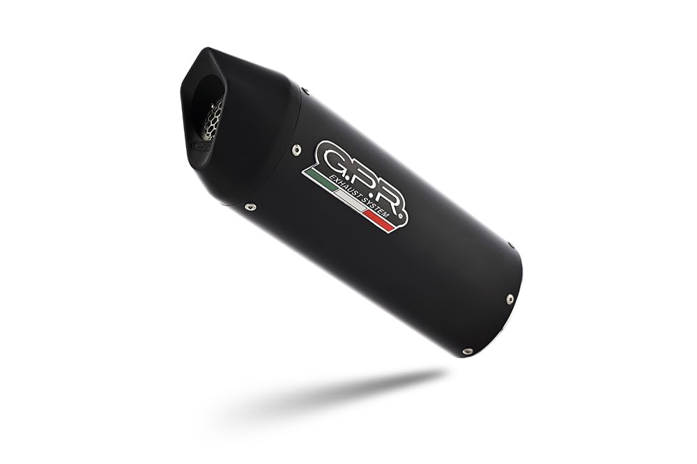 Escape GPR compatible con Kawasaki Ninja 400 2023-2024, Furore Evo4 Negro, Escape homologado, silenciador con db killer extraíble y conexión específica