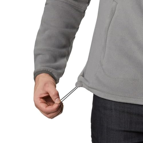 Jaqueta Columbia Masculina Rapid Expedition Fleece Full Zip Cinza 1909073 023 M