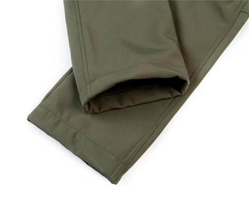 Ensemble tactique militaire d'hiver imperméable veste de motard multi-poches