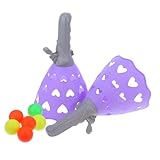 Milisten 1set Boys and Girls Catch Game Catch Launcher and and Indoor Activity for Boy Girl Develops Hand-Eye Coordination Great for Parties and Birthdays