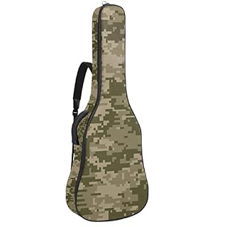 Hondank Housse de transport étanche pour guitare avec bandoulière réglable Motif fleurs jaunes, Multicolor 03, 42.9×16… - Les Beatles, Paul McCartney, John Lennon, RIngo Starr, George Harrison