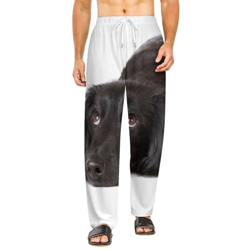 Bas de pyjama femme long doté de poches fonctionnelles pour tenue de nuit confortable