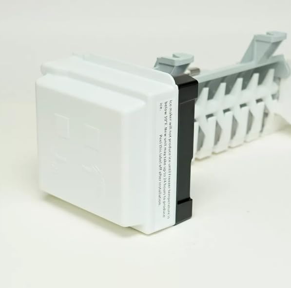 Refrigerator Ice Maker Assembly Replaces for Maytag MFI2570FEZ07 MFI2570FEW04 MFI2570FEZ01 MFI2570FEZ02 MFI2570FEZ03 MFI2570FEZ04 MFI2570FEZ05 MFI2570FEZ06 MFI2570FEZ08 MFI2570FEZ09 Refrigerator