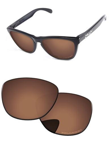Image of Replacement Lenses for Oakley Frogskin OO9013 55mm Sunglass - Precision Fit, UV Block & Impact Resistant