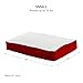 Happy Hounds Buster Hundebett, rechteckig, 91,4 x 61 cm, Rot