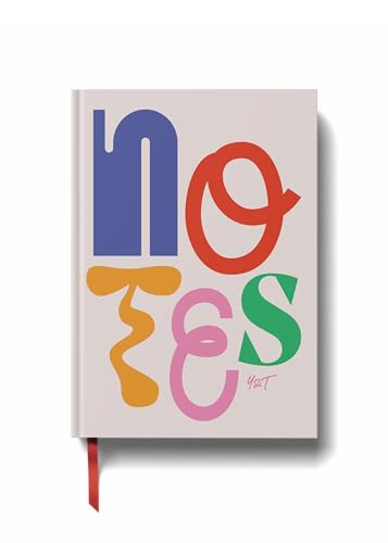 Cuaderno rayado A5 Yop & Tom que evita hojas dobladas gracias a su tapa dura arco iris 2