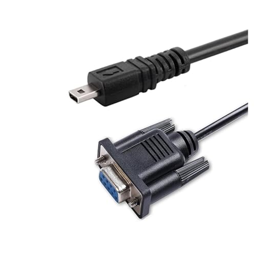 C-56 Serial Cable RS232 DB9 Female to Micro 8 Pin Communication Cable(2.98m)