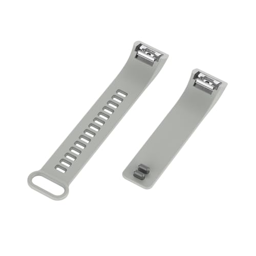 Gadpiparty Unisex Silicone Watch Strap Breathable Textured Replacement Band for Grey and Skin-friendly Design4