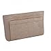 ZTUJO Purse Organizer Insert, Felt Bag Organizer For Handbag Purse Organizer,13 Colors, 6 Size (Large, Beige)