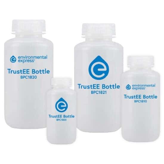 Image of Trustee Sample Collection Bottle, Level 1, HDPE, 250 mL; 72 /PK