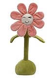 Gewipiar Sunflower Plush Succulent Plant Flower Plushie Pillow , 13.7-Inch Stuffed Plush Toy Great G