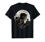 Star Wars Last Jedi Rebels Moon Silhouette T-Shirt