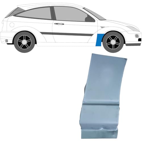 Panneau de réparation de l’aile avant pour Ford Focus 1998-2004 / Droite